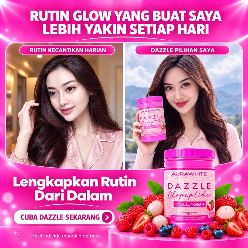 Aurawhite Dazzle Glopeptide Collagen