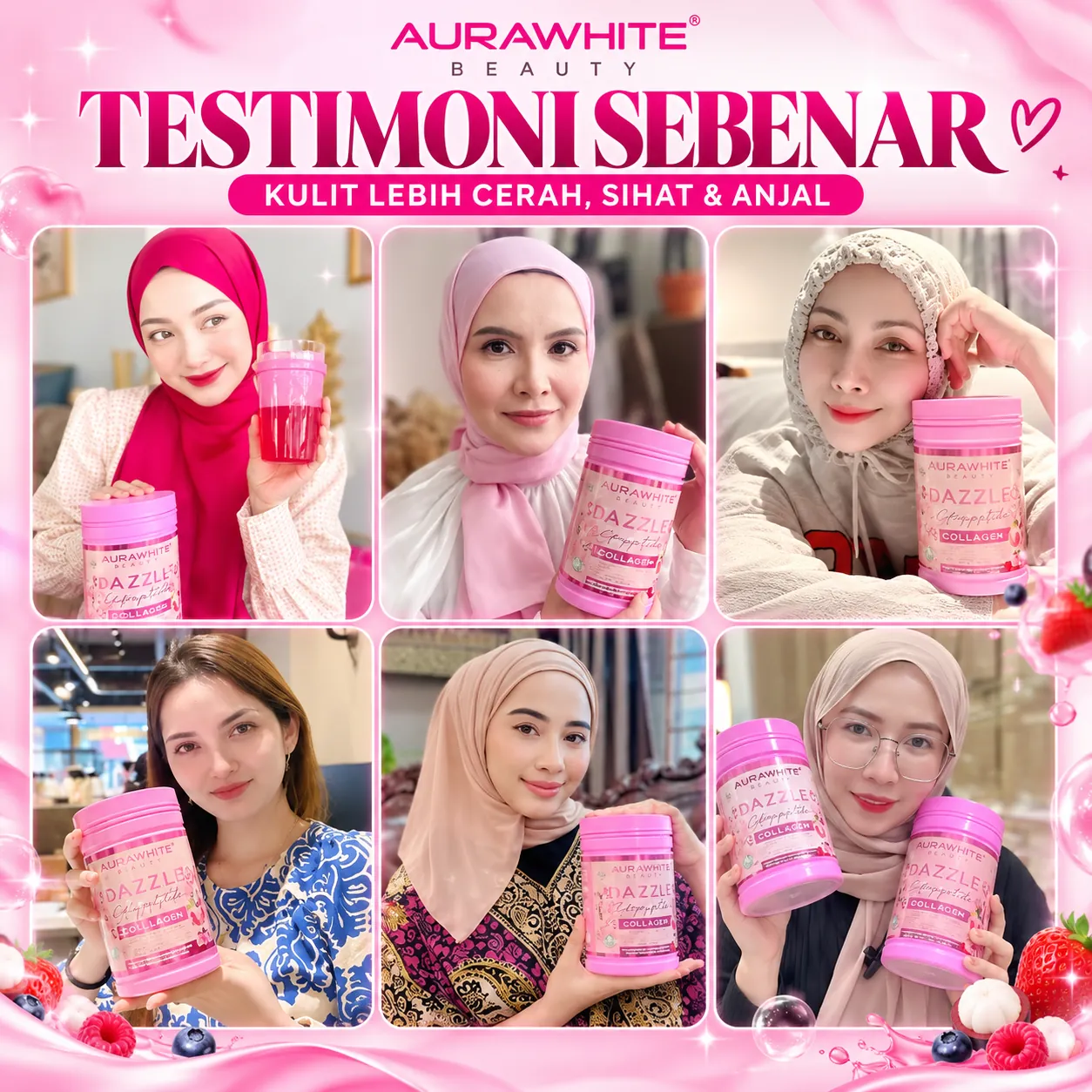 Feedback pelanggan Aurawhite Dazzle