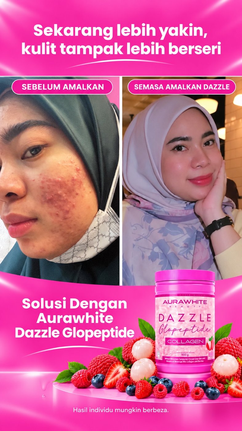 Testimoni kulit lebih berseri