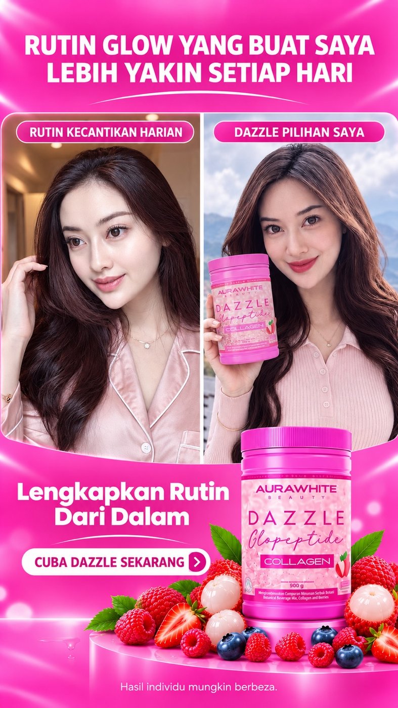 Testimoni rutin glow pilihan pengguna